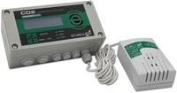 Schabus 300253 GX-D250 CO₂ Warnger&auml;t mit Externem NDIR-Sensor, 2 Relaisausg&auml;nge,