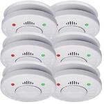 6er-Set SMARTWARES Rauchmelder mit 10 Jahres Batterie - VDs Zertifiziert +