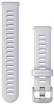 Garmin Schnell l&ouml;sbares Uhrenarmband mit silberner Schnalle 18 mm