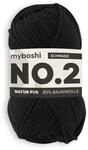 myboshi No.2 Baumwolle zum H&auml;keln, Baby Wolle, vegane Wolle zum Stricken, 60 Grad