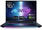 GIGABYTE AORUS Master 16 BYH Portable Gaming &ndash; 16,0 Zoll, 240 Hz OLED, Intel Core