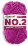 myboshi H&auml;kel- und Strick-Garn No.2 mit Kapok-Faser leichtes Garn 2660 Fuchsia