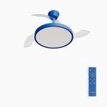 CREATE / WIND CLEAR STUDIO S/Deckenventilator mit Beleuchtung Kobaltblau mit