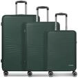Franky Dallas 3.0 Hartschalen-Trolley mit 4 Rollen Koffer Set 3 Teilig | Ausgestattet