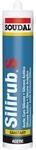 Soudal Silirub S 300ml Kartusche Sanit&auml;r- und Bau Silikon Dichtstoff...