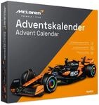 FRANZIS 67391 - McLaren Racing Adventskalender 2025 - Modellbausatz im Ma&szlig;stab 1:43,