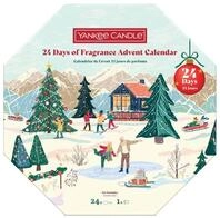 Yankee Candle Adventskalender 2025 "24 days of fragrance" Adventskranz - Inhalt: 24