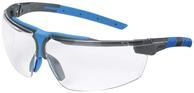 Uvex I-3 Schutzbrille - Supravision Excellence - Transparent/Schwarz-Blau
