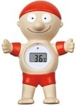TFA Dostmann Digitales Badethermometer Bademeister, 30.2032, LED Warnung bei zu hoher
