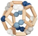 goki baby 65345 - Greifling Ball aus Holz und Silikon f&uuml;r Babys &ndash; Made in Germany,