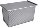 St&auml;dter We Love Baking Toastbrotform mit Deckel, Kastenform Toastbrot 21,5 x 12 cm,