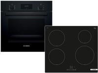 BOSCH 3D-Hei&szlig;luft Backofen-Set 2 mit nachr&uuml;stbarer Halogen-Innenbeleuchtung