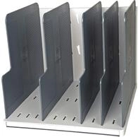 Exacompta 390740D Organizer Modulotop mit 5 Trennw&auml;nden aus Kunstsoff f&uuml;r DIN A4