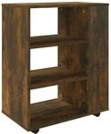 vidaXL Rollschrank, Rollcontainer mit viel Stauraum, Aktenschrank mit Rollen,