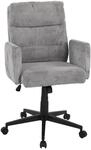 Duo Collection Drehstuhl Charly &ndash; B&uuml;rostuhl aus Kordstoff, mit Wippmechanik &