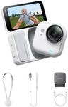 Insta360 GO Ultra Polarwei&szlig;-Kleine 4K Vlogging-Kamera, Freih&auml;ndig, POV-Kamera,