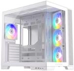 Silentware View A-RGB White Midi Tower PC-Geh&auml;use Showcase, Frontpanel und