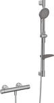 HANSA PRISMA Duscharmatur mit Brauseset I 3 Strahlarten I Chrom | PRISMA...