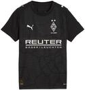PUMA Borussia M&ouml;nchengladbach Trikot 3rd 2025/2026 Kids schwarz, 176 Kinder