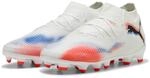 PUMA Erwachsene Future 8 PRO FG/AG Fu&szlig;ballschuhe 46.5, White Black Glowing Red