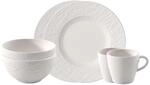 Villeroy & Boch &ndash; Manufacture Rock blanc Fr&uuml;hst&uuml;cks-Set 6 teilig f&uuml;r 2 Personen