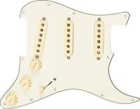 Fender Strat Pickguard, vorverkabelt, Original '57/'62 SSS, Pergament, 11-Loch,...