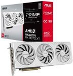 ASUS Prime Radeon RX 9070 XT White OC Edition 16GB GDDR6 Gaming Grafikkarte