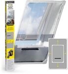 EASYmaxx Insect Protect Teleskop Fliegengitter Fenster mit Rahmen und integriertem