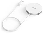 Hama MagCharge FC15 15W Wireless Charger Ladeger&auml;t f&uuml;r Apple iPhone wei&szlig;