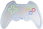Just Light. LED Wandleuchte Controller mehrfarbig Deko Gamepad, 60x40cm