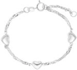 Amor Armband 925 Sterling Silber M&auml;dchen Kinder Armschmuck, 12+2 cm, Silber,...