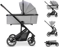 Osann Kombi-Kinderwagen Juntos, Kinderwagen 2in1 inkl. Babywanne, Sportsitz,