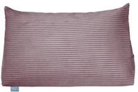 XDREAM Bettsitzkissen, Keilkissen f&uuml;r Bett und Sofa aus Kord in rosa | Formstabiles