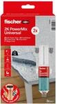 fischer Kraftkleber im 2er Pack, 2-Komponenten-Klebstoff in Transparent,