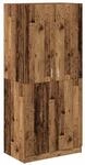 vidaXL Kleiderschrank Altholz-Optik 90x52x200 cm Holzwerkstoff, Schrank,