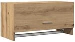 vidaXL Kleiderschrank Artisan-Eiche 70x32,5x35 cm Holzwerkstoff, Kleiderschrank,