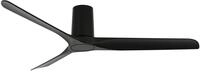 LUCCI AIR DC Deckenventilator Londo Schwarz mit Fernbedienung