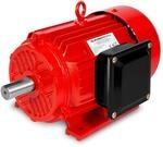 EBERTH Elektromotor 400V mit 3 kW Leistung, Drehstrommotor aus Aluminium, 3-Phasen,