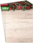 SIGEL Weihnachtsbriefpapier Chalet Style A4 100 Blatt