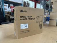G&G mobiler Beschriftungsdrucker GG-HH1001B Handheld mit 4,3 Zoll Touchscreen...
