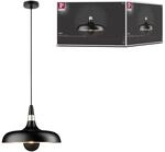 Paulmann 78481 Pendelleuchte Juna E27 max. 20W Schwarz matt, Champagner dimmbar