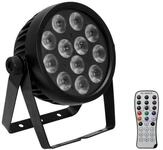 EUROLITE LED 7C-12 Silent Slim Spot | 12 leistungsstarke 9-W-RGBA/CW/WW+UV-LEDs