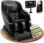 Juskys Massagesessel Naxos, elektronisch mit LCD-Bedienfeld, USB, Bluetooth,...