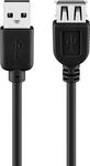 Goobay 68905 USB Stecker auf USB Buchse Verl&auml;ngerung Kabel / Handy Ladekabel...