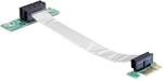 Delock Riser PCI-Express Karte (1x Slot) f&uuml;r 48, 3 cm (19 Zoll) Geh&auml;use