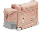 Stokke JetKids Travel Bundle, Coral Pink - Enth&auml;lt den BedBox Aufsitzkoffer &...