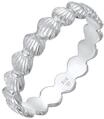 Elli Ring Damen Band Muscheln Maritim Beach Look Sommer in 925 Sterling Silber