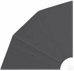 vidaXL Balkon Sichtschutz Schwarz 140 x 140 cm Polyester, Balkon Sichtschutz, modern