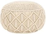 vidaXL Handgefertigter Sitzsack, 45x30 cm, Pouf, Baumwolle mit EPS-Schaumf&uuml;llung,