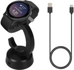 kwmobile USB Ladeger&auml;t kompatibel mit Garmin Vivoactive 6 / Vivoactive 5 /